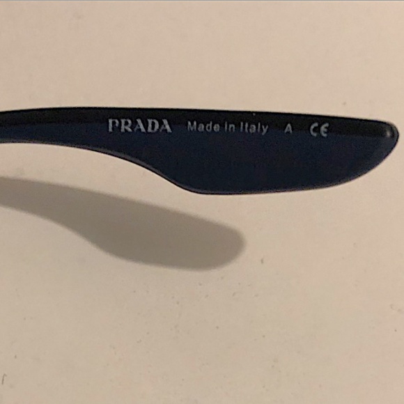 Prada Linea Rossa PS 50XS Men\'s Sunglasses Matte Black/Blue Rubber/Blue Mirror B main image 4